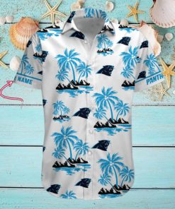 NFL Carolina Panthers Palm Tree Tropical Summer Hawaiian Shirt