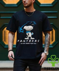 NFL Carolina Panthers T Shirt Snoopy I’ll Be There For You