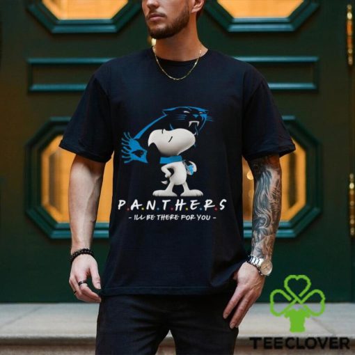 NFL Carolina Panthers T Shirt Snoopy I’ll Be There For You