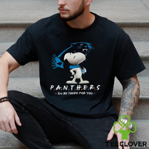 NFL Carolina Panthers T Shirt Snoopy I’ll Be There For You