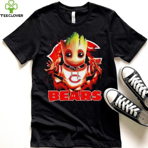 NFL Chicago Bears Baby Groot hoodie, sweater, longsleeve, shirt v-neck, t-shirt