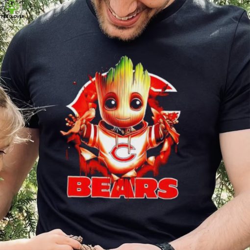 NFL Chicago Bears Baby Groot hoodie, sweater, longsleeve, shirt v-neck, t-shirt