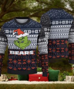 NFL Chicago Bears Christmas 3D Yuletide Knitted Sweater For Fans