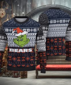 NFL Chicago Bears Christmas 3D Yuletide Knitted Sweater For Fans