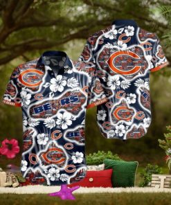 NFL Chicago Bears Hawaiian Shirt Short For Fans