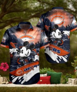 NFL Chicago Bears Hawaiian Shirt Trending Summer Mickey