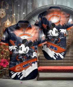 NFL Chicago Bears Hawaiian Shirt Trending Summer Mickey