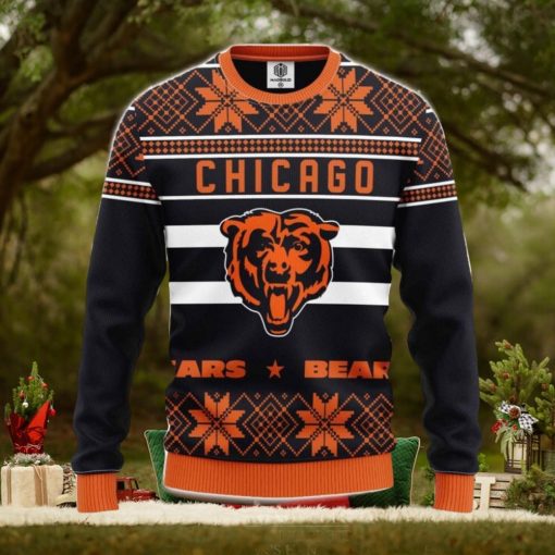 NFL Chicago Bears Limited Edition 3D Sweater Christmas Gift For Sport Big Fans