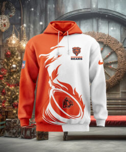 NFL Chicago Bears Luxury Pullover Hoodie