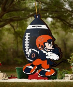 NFL Chicago Bears Mickey Mouse Christmas Ornament