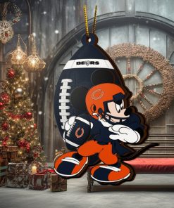 NFL Chicago Bears Mickey Mouse Christmas Ornament