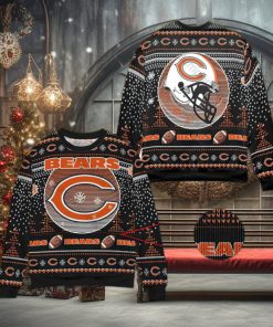 NFL Chicago Bears Nativity Ugly Xmas Sweater For Men Women