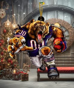 NFL Chicago Bears Sport Ornament 2023 Christmas Tree Decorations