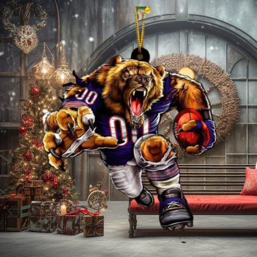 NFL Chicago Bears Sport Ornament 2023 Christmas Tree Decorations