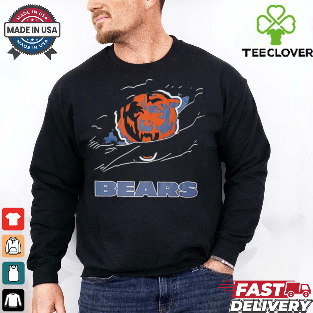 NFL Chicago Bears inside me scratches shirt NFL Chicago Bears inside me scratches shirt