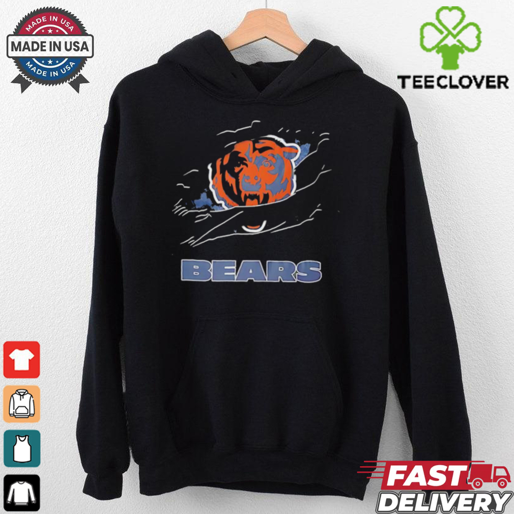NFL Chicago Bears inside me scratches shirt NFL Chicago Bears inside me scratches shirt