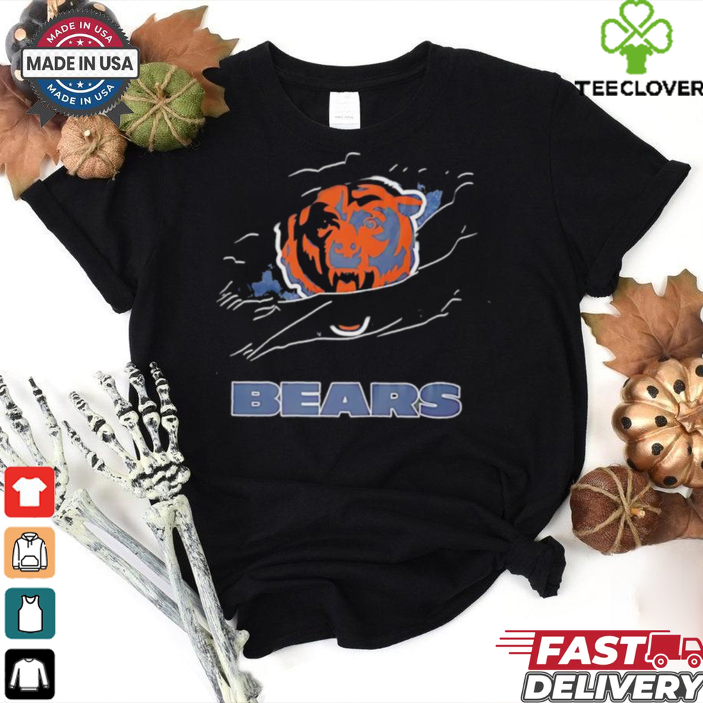 NFL Chicago Bears inside me scratches shirt NFL Chicago Bears inside me scratches shirt