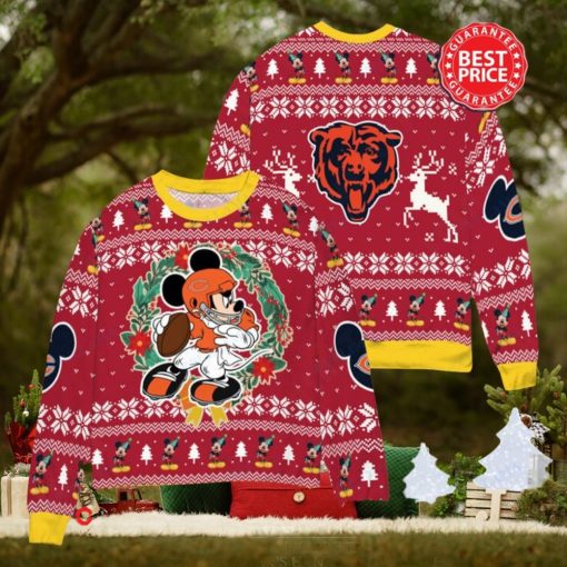 NFL Chicago Bears x Mickey Mouse Christ Ugly Sweater