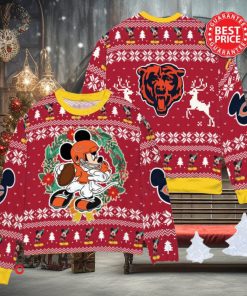 NFL Chicago Bears x Mickey Mouse Christ Ugly Sweater