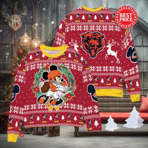 NFL Chicago Bears x Mickey Mouse Christ Ugly Sweater