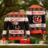 NFL Cincinnati Bengals The Grinch Ugly Christmas Sweater