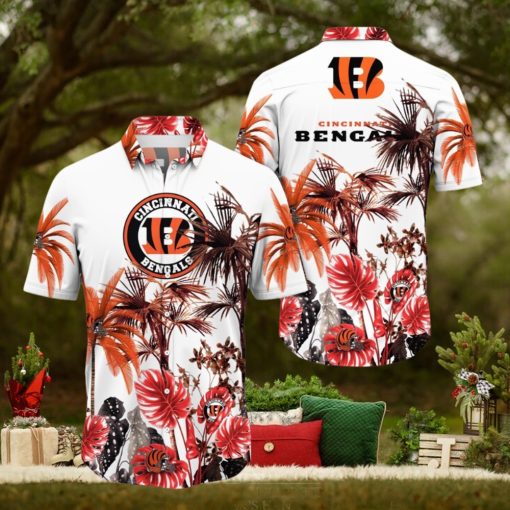 NFL Cincinnati Bengals Hawaii Shirt Palm Tree Aloha Shirt For Fans