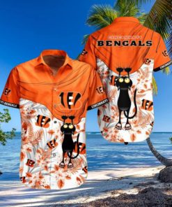 NFL Cincinnati Bengals Hawaiian Shirt Short For Fans 03