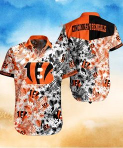 NFL Cincinnati Bengals Hawaiian Shirt Short Summer Collection Trendy Aloha