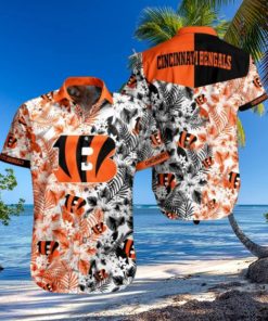 NFL Cincinnati Bengals Hawaiian Shirt Short Summer Collection Trendy Aloha