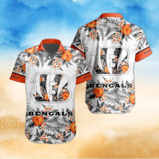 NFL Cincinnati Bengals Hawaiian Shirt Special Floral Tropical Team Spirit