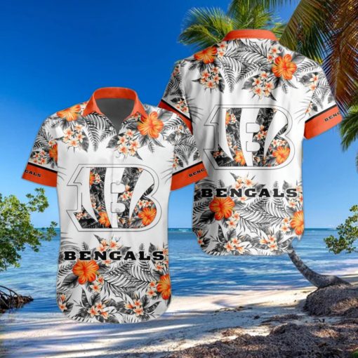 NFL Cincinnati Bengals Hawaiian Shirt Special Floral Tropical Team Spirit