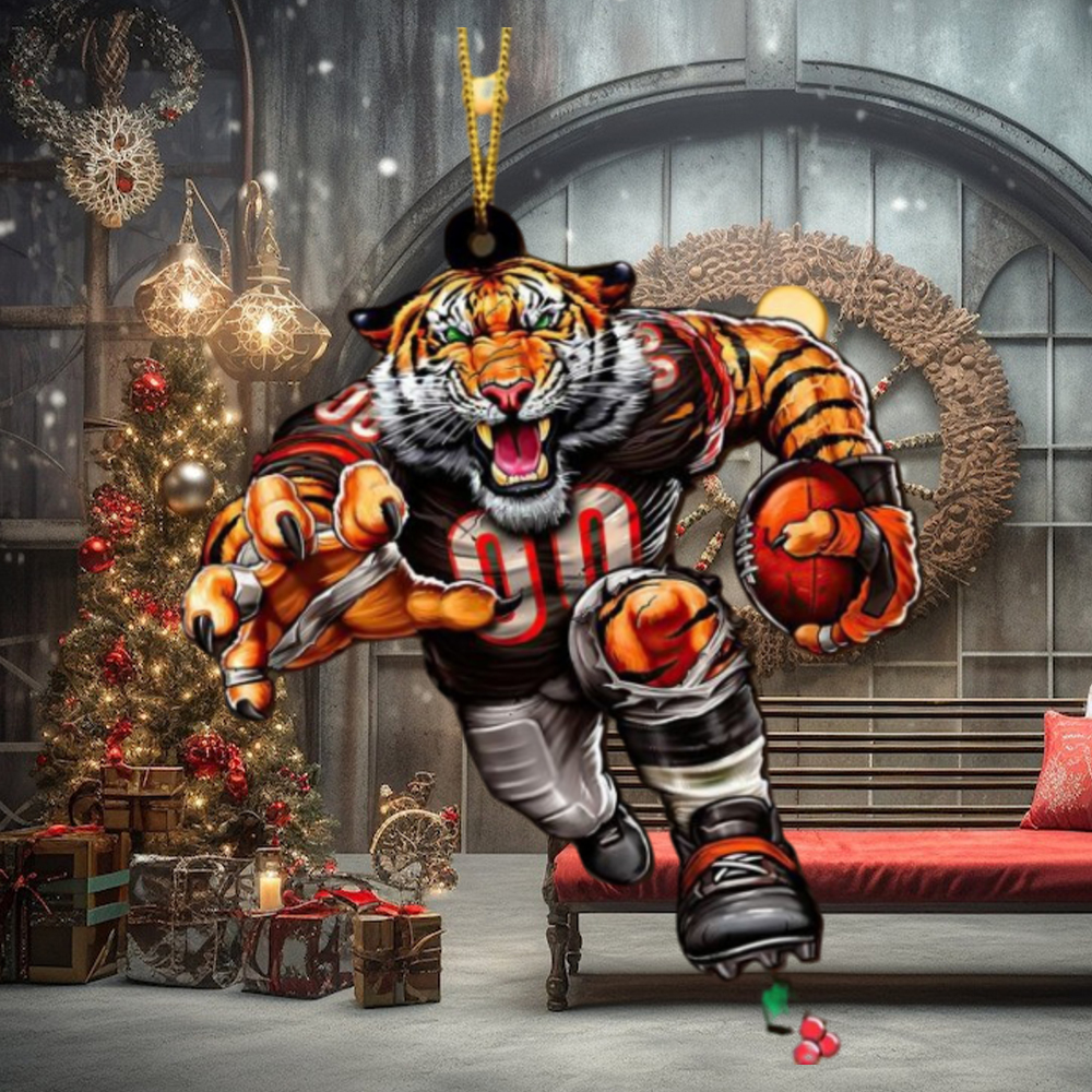 NFL Cincinnati Bengals Sport Ornament 2023 Christmas Tree Decorations NFL Cincinnati Bengals Sport Ornament 2023 Christmas Tree Decorations