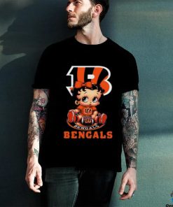 NFL Cincinnati Bengals T Shirt Betty Boop Football Tshirt