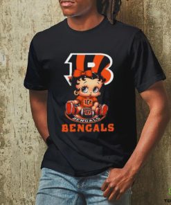 NFL Cincinnati Bengals T Shirt Betty Boop Football Tshirt 1 NFL Cincinnati Bengals T Shirt Betty Boop Football Tshirt