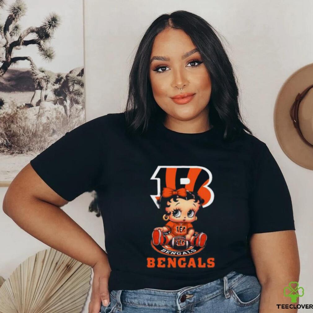 NFL Cincinnati Bengals T Shirt Betty Boop Football Tshirt NFL Cincinnati Bengals T Shirt Betty Boop Football Tshirt