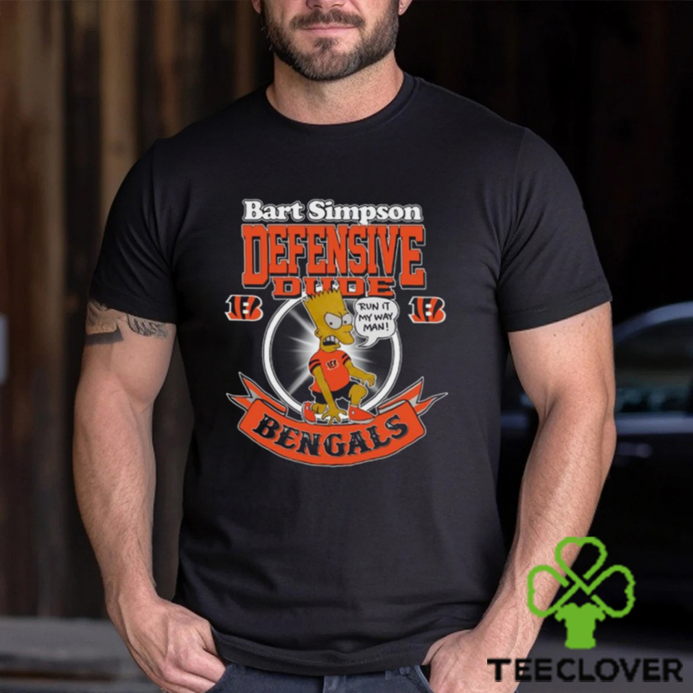 NFL Cincinnati Bengals T Shirt Print Simpsons Nfl Simpsons Tshirt For Fans NFL Cincinnati Bengals T Shirt Print Simpsons Nfl Simpsons Tshirt For Fans