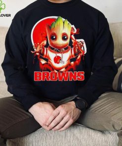 NFL Cleveland Browns Baby Groot hoodie, sweater, longsleeve, shirt v-neck, t-shirt