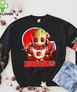 NFL Cleveland Browns Baby Groot hoodie, sweater, longsleeve, shirt v-neck, t-shirt