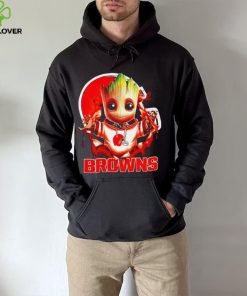 NFL Cleveland Browns Baby Groot hoodie, sweater, longsleeve, shirt v-neck, t-shirt