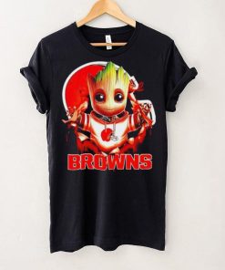 NFL Cleveland Browns Baby Groot hoodie, sweater, longsleeve, shirt v-neck, t-shirt