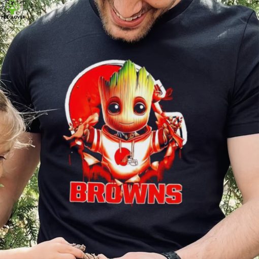 NFL Cleveland Browns Baby Groot hoodie, sweater, longsleeve, shirt v-neck, t-shirt