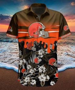 NFL Cleveland Browns Hawaiian Shirt Short Summer