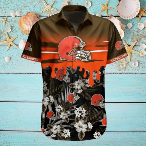 NFL Cleveland Browns Hawaiian Shirt Short Summer