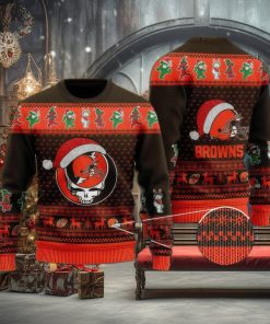 NFL Cleveland Browns Retailer Knitted Xmas Sweater For Men Women