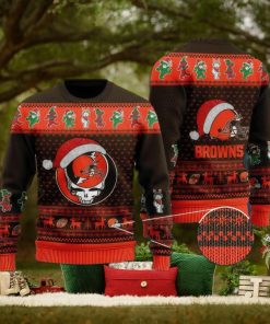 NFL Cleveland Browns Retailer Knitted Xmas Sweater For Men Women