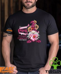 NFL Cleveland Browns Special Gnomes Flower In October I Wear Pink For Breast Cancer Awareness 2D Shirt