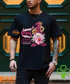 NFL Cleveland Browns Special Gnomes Flower In October I Wear Pink For Breast Cancer Awareness 2D Shirt