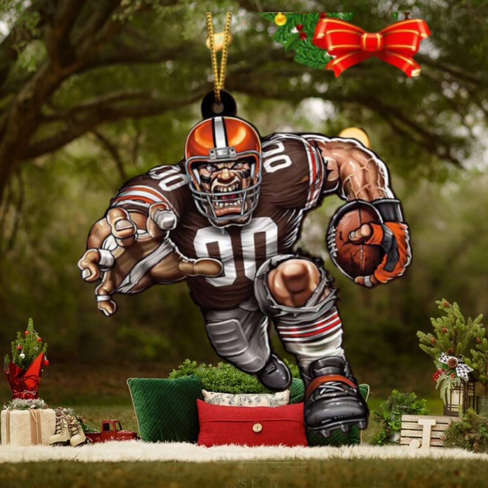 NFL Cleveland Browns Sport Ornament 2023 Christmas Tree Decorations NFL Cleveland Browns Sport Ornament 2023 Christmas Tree Decorations