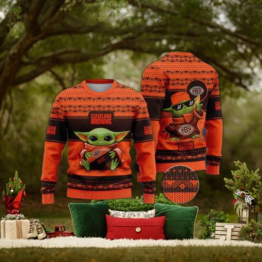 NFL Cleveland Browns Warmth Ugly Xmas Sweater For Men Women