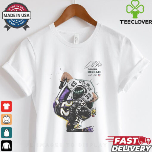 NFL Cooper DeJean Philadelphia Eagles Football hit stick signature shirt